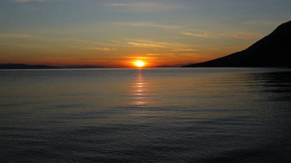 evia sunset