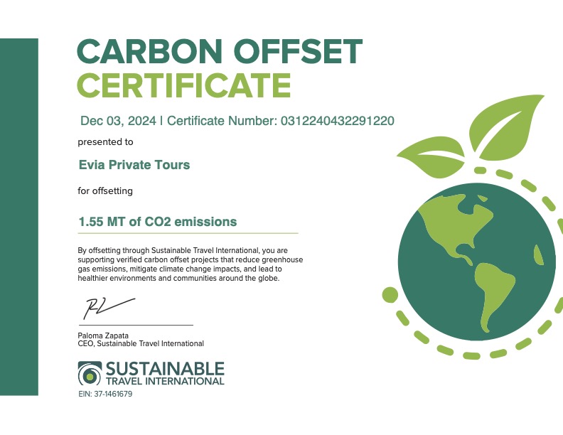 CARBON OFFSET CERTIFICATE Dec 2024