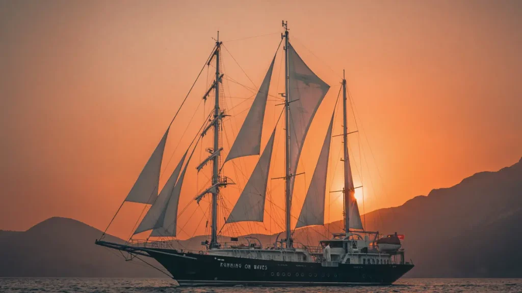 Running on Waves - Evia Private Tours - Luxury Sailing Yacht1